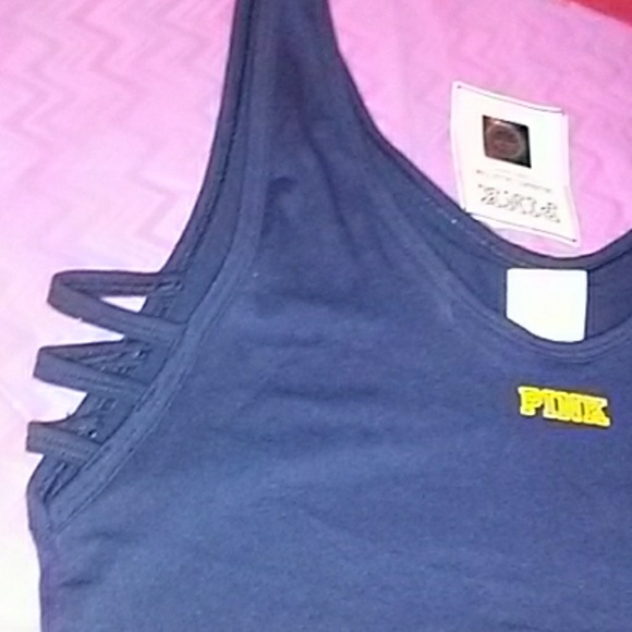 Victoria's Secret WV blue & yellow snap bodysuit - Picture 6 of 8